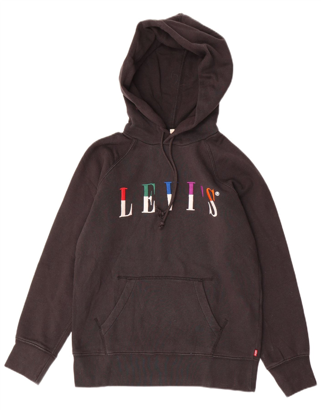 Levi's Herre Regular Fit Hoodie Jumper 2XS Sort Bomuld