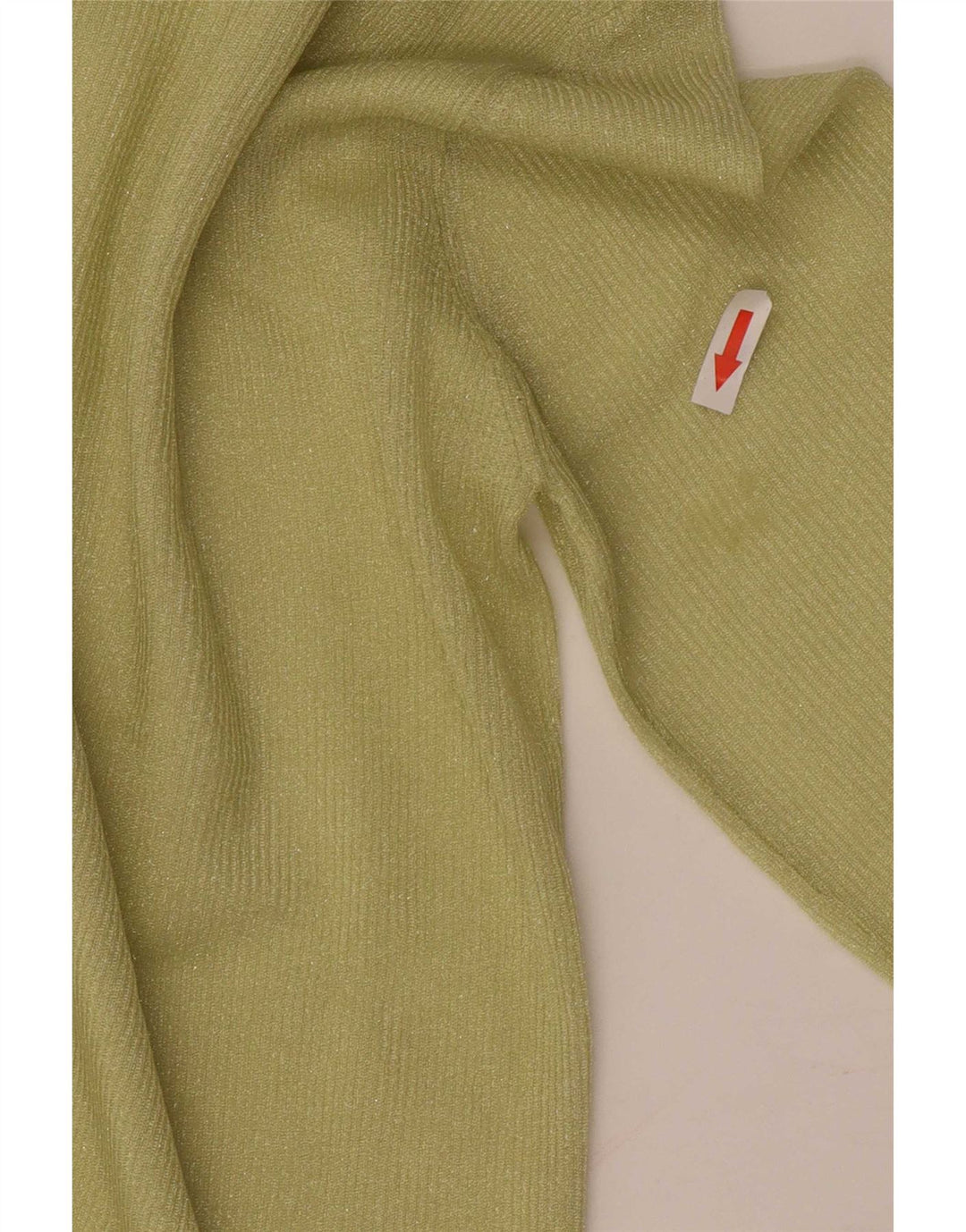 Zara Dame Oversized Cardigan Sweater UK 10 Lille Grøn