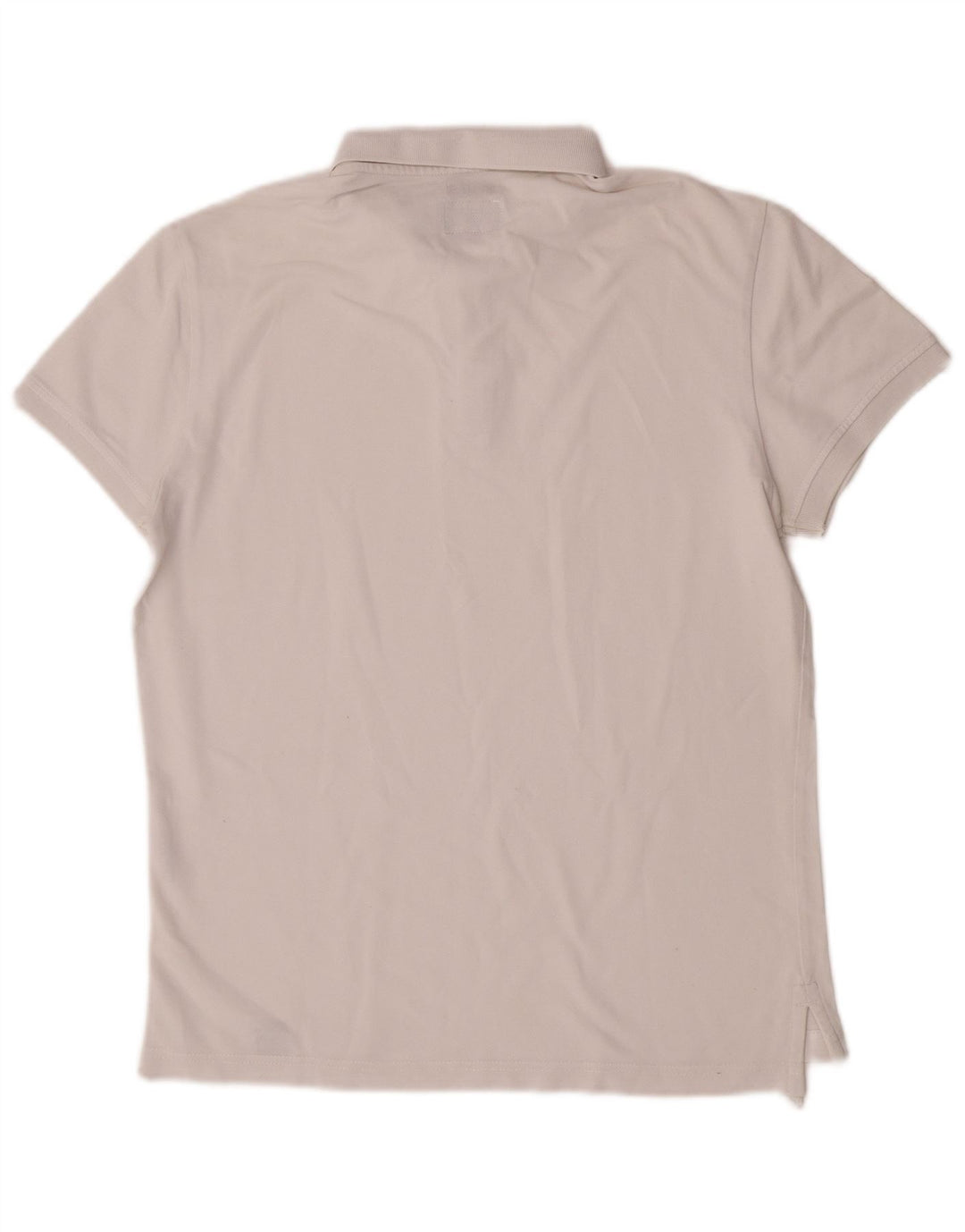 Armani Jeans Drenge Regular Fit Polo Shirt 15-16 År Stor Hvid