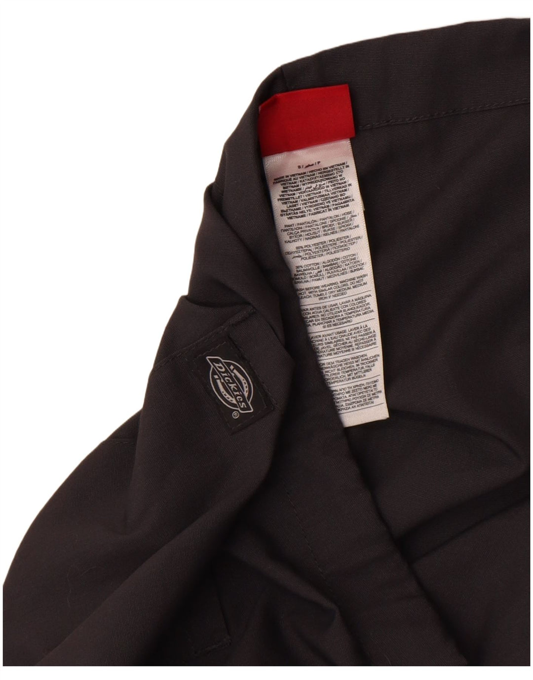 Dickies lige bukser til mænd Small W29 L31 Grå polyester