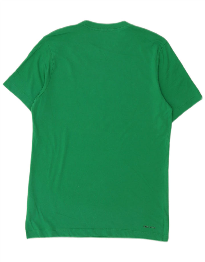Jordan Herre grafisk T-shirt top lille grøn bomuld