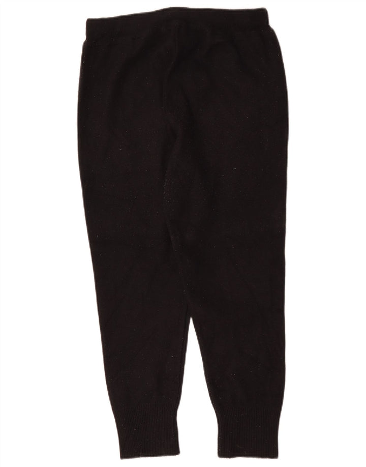 Zara træningsdragt til kvinder Joggers UK 14 Medium Black Viscose