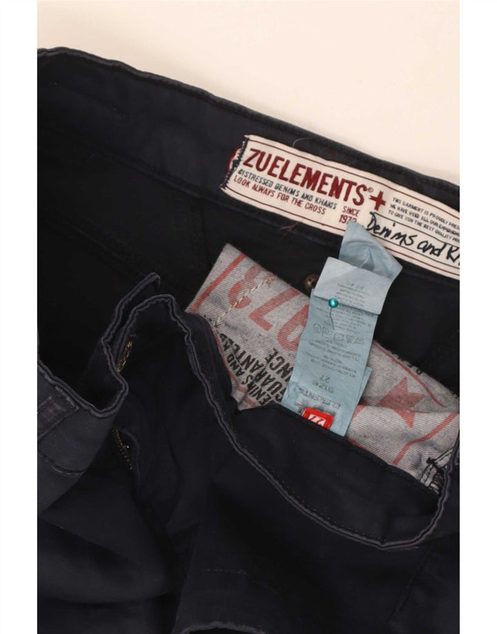 Zu Elements Casual Shorts til kvinder W27 Små marineblå bomuld
