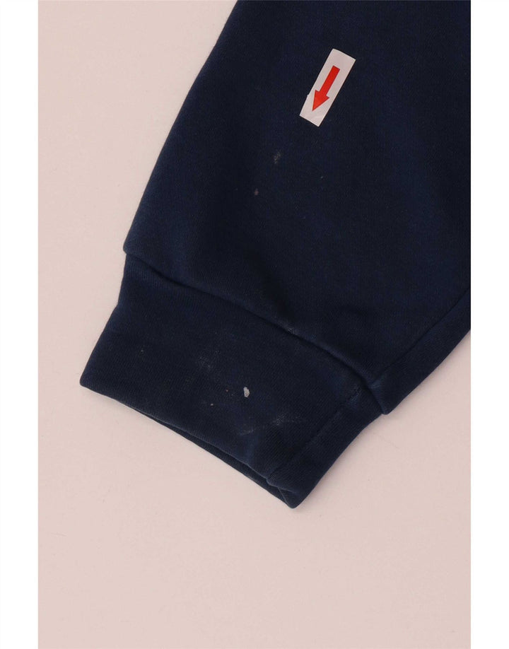 Adidas Sweatshirt Jumper til mænd Medium Blue Colourblock Bomuld