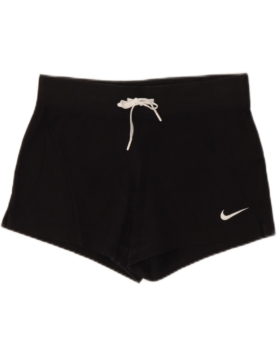NIKE sportsshorts til kvinder UK 10 Small Black Bomuld