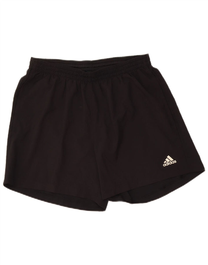 Adidas Aeroready Sportsshorts til mænd store sorte polyester