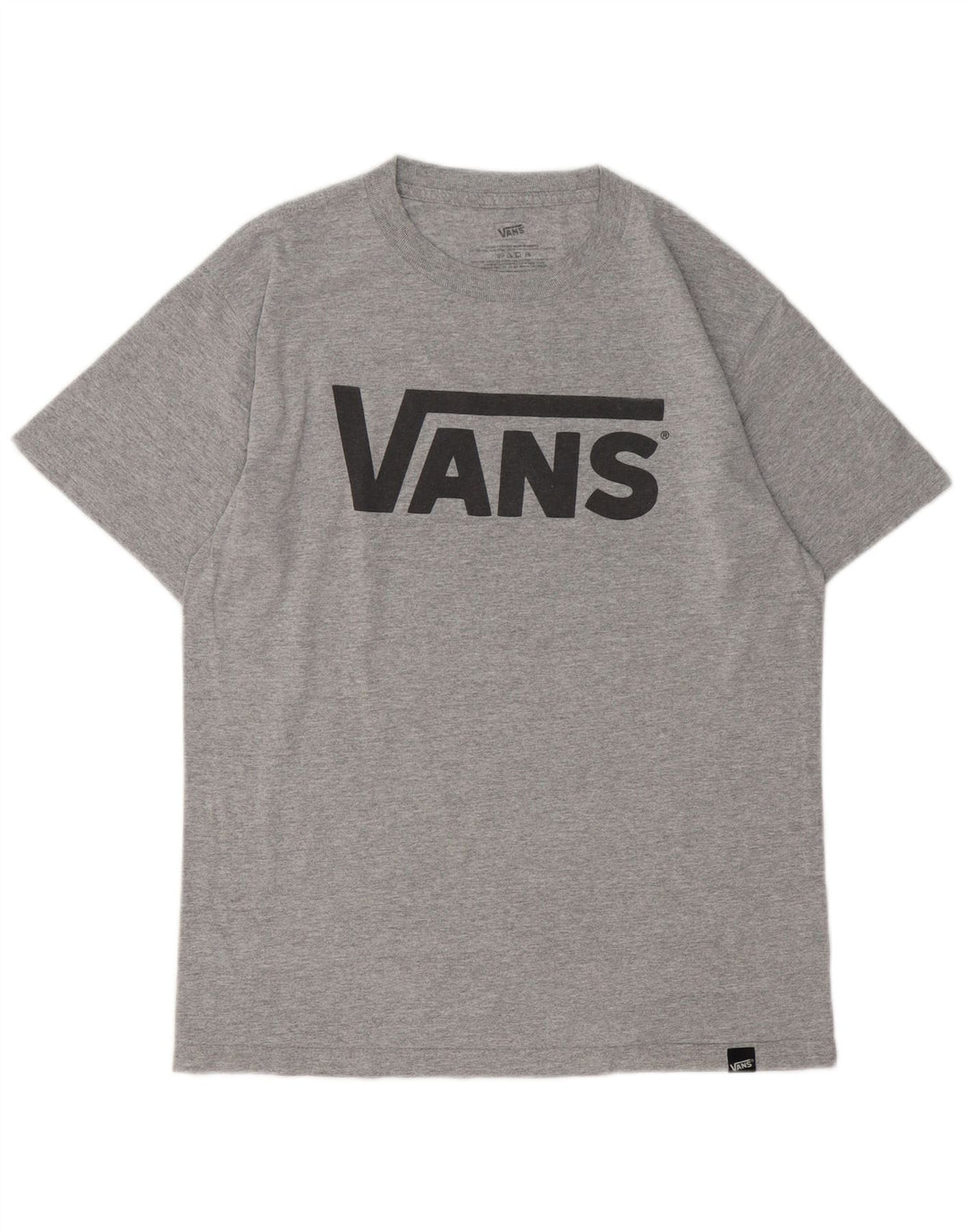 Vans Herre grafisk T-shirt Top mellemgrå bomuld