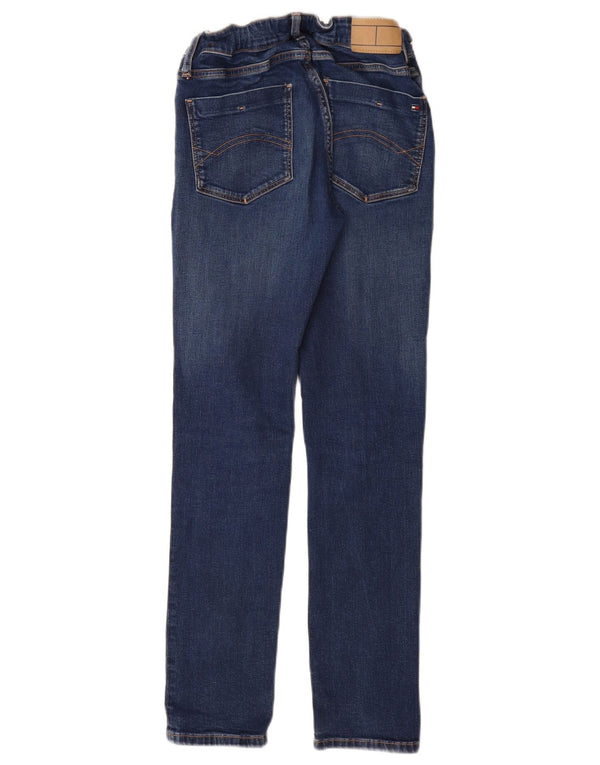 Tommy Hilfiger Slim Jeans til drenge 13-14 år W26 L28 Marineblå bomuld