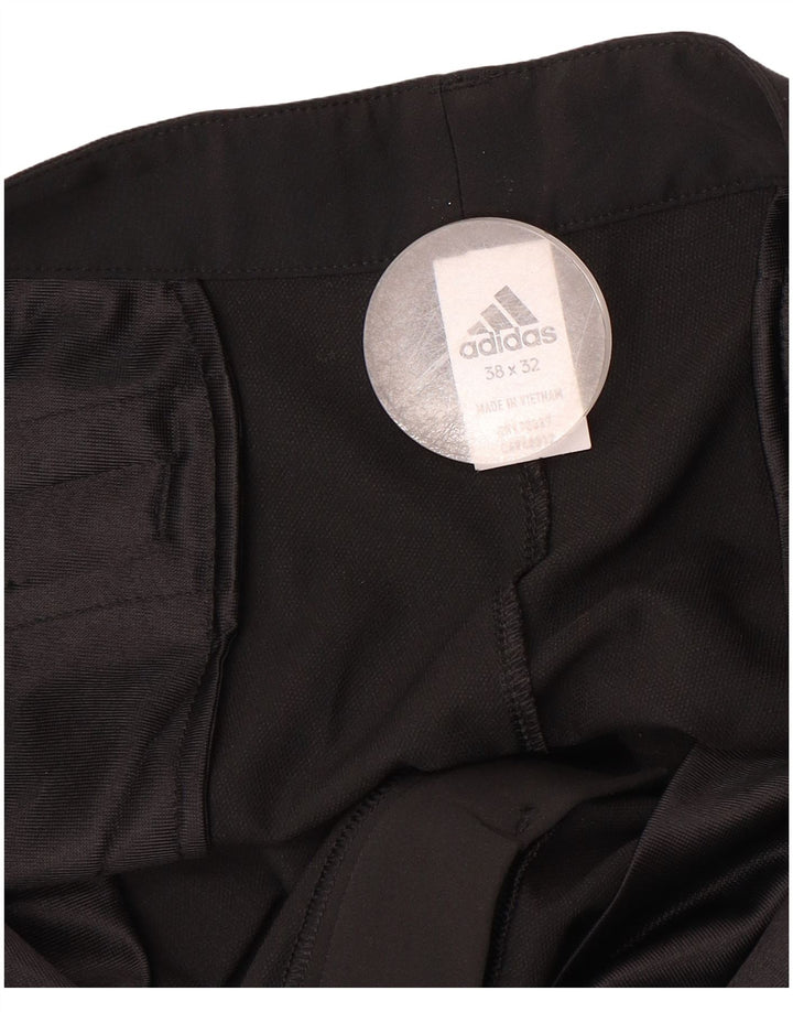 ADIDAS Slim Chino Bukser til mænd W38 L32 Sort