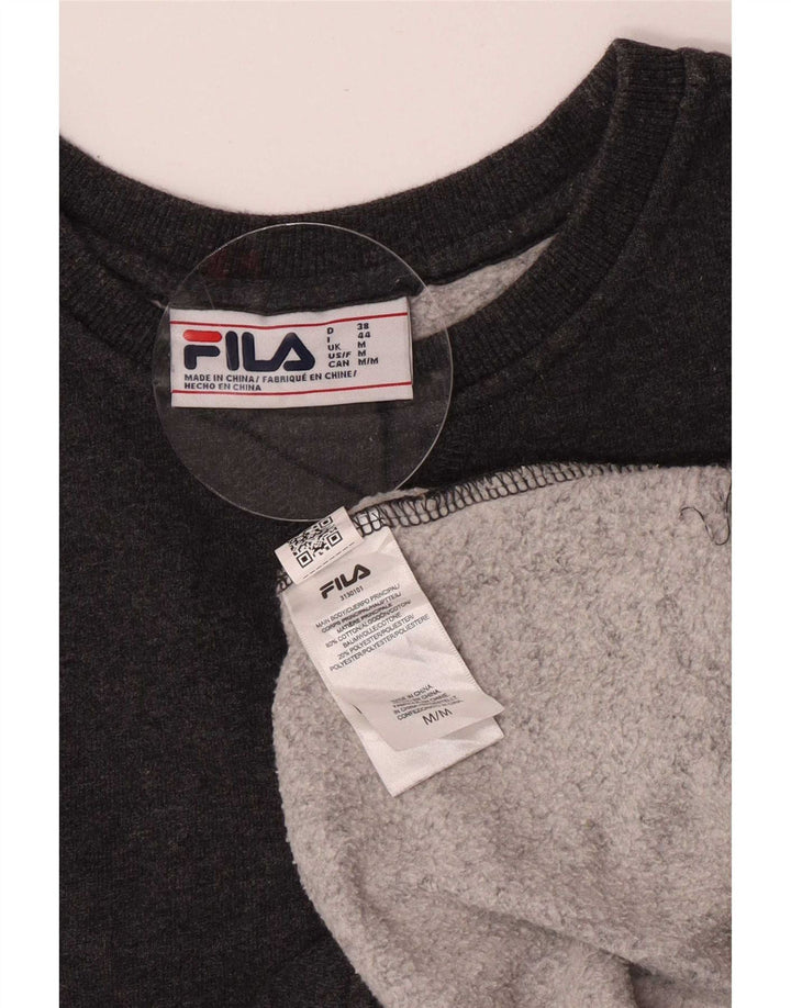 Fila Sweatshirt til mænd mellem grå bomuld