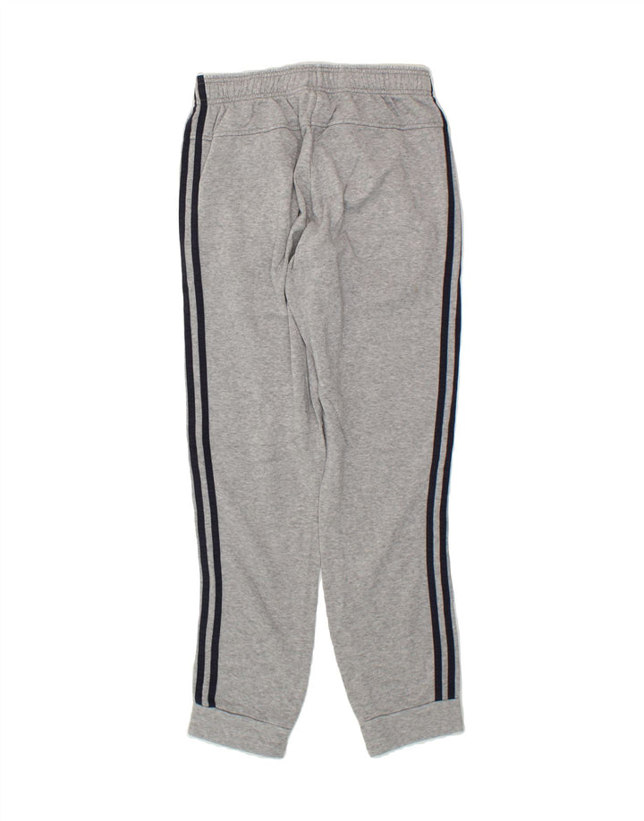 ADIDAS Mens Tracksuit Trousers Joggers Small  Grey Cotton Vintage Adidas and Second-Hand Adidas from Messina Hembry 