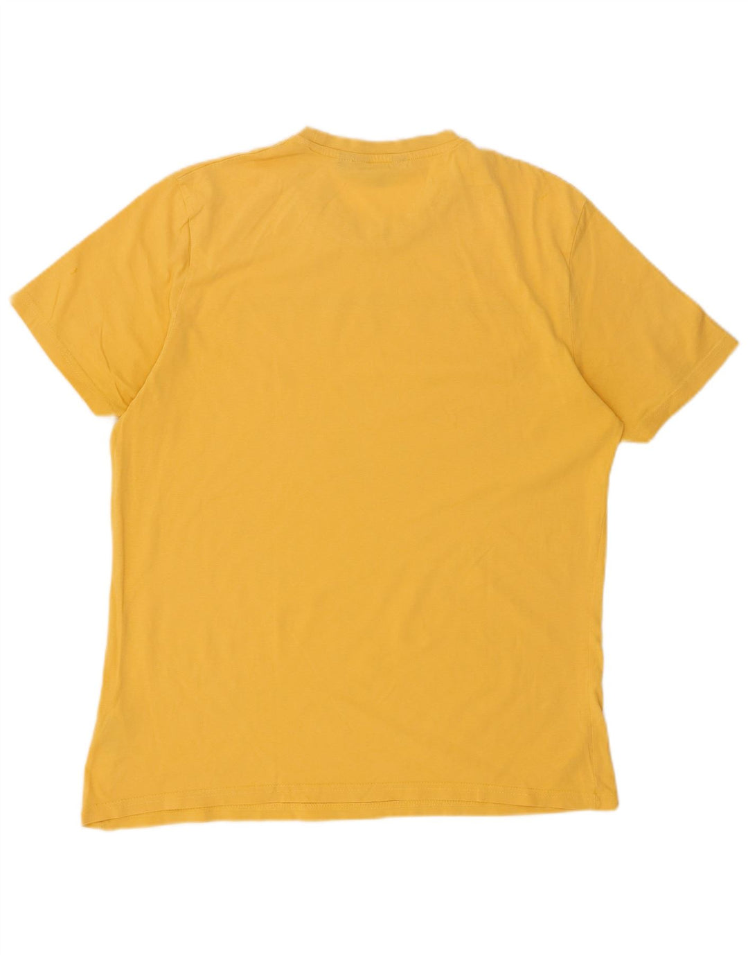 BEN SHERMAN T-shirt top til mænd Stor gul stribet bomuld