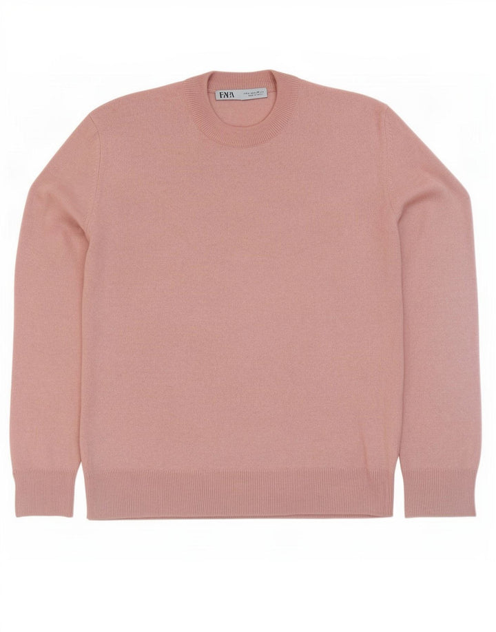 Zara Dame sweater med rund hals DK 10 Small Pink