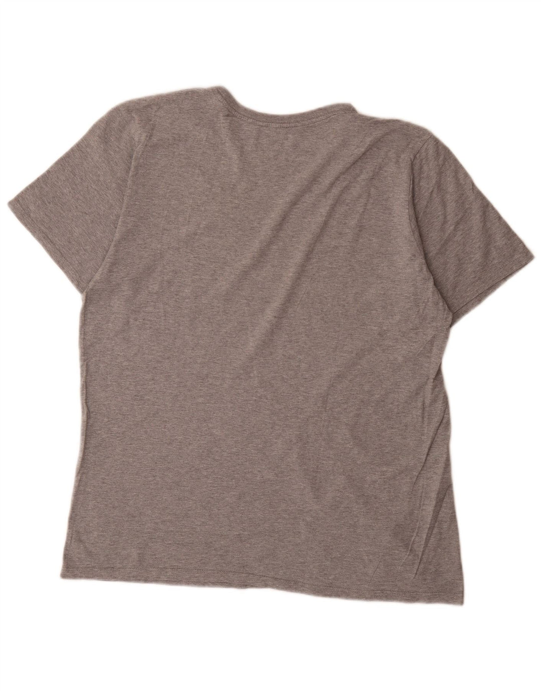 Nike Herre Athletic Cut Grafisk T-Shirt Top Stor Grå Flecked