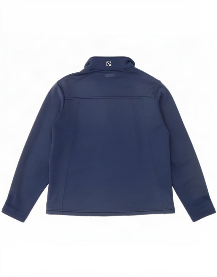 Rohan træningsdragt topjakke til kvinder UK 14 Medium marineblå polyester