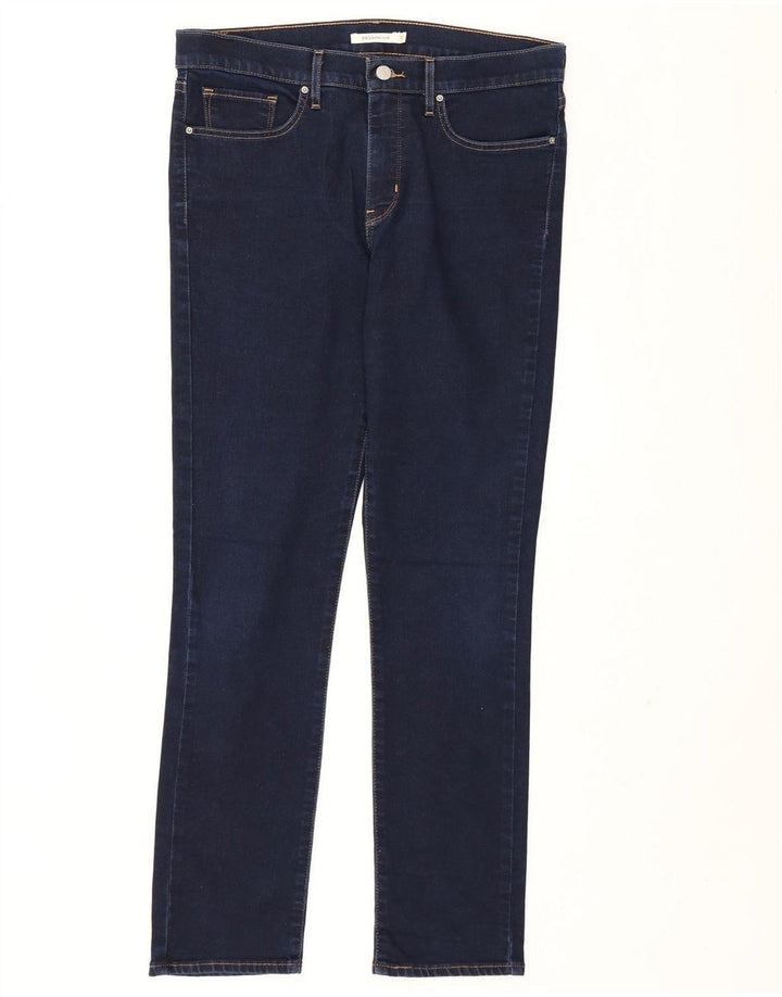Levi's Dame 312 Shaping Slim Jeans W31 L30 Marineblå Bomuld