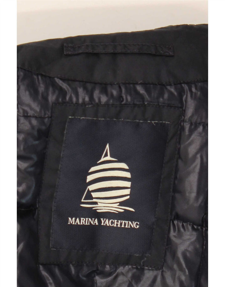 Marina Yachting Herre hættepolstret jakke IT 50 Large Navy Blue Polyester