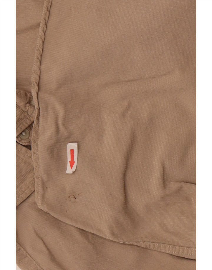 Jack & Jones Herre fløjlsskjorte Medium Beige Bomuld
