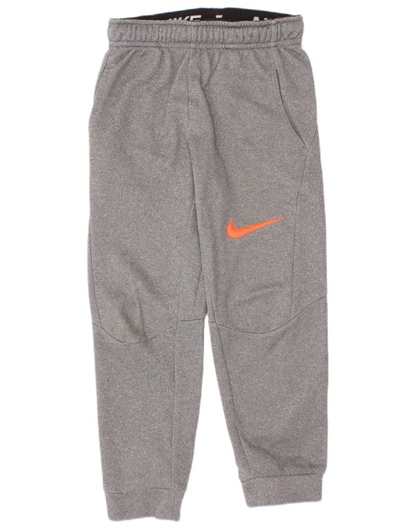 Nike Boys Dri Fit træningsdragt Bukser Joggers 5-6 år Medium Grå Flecked