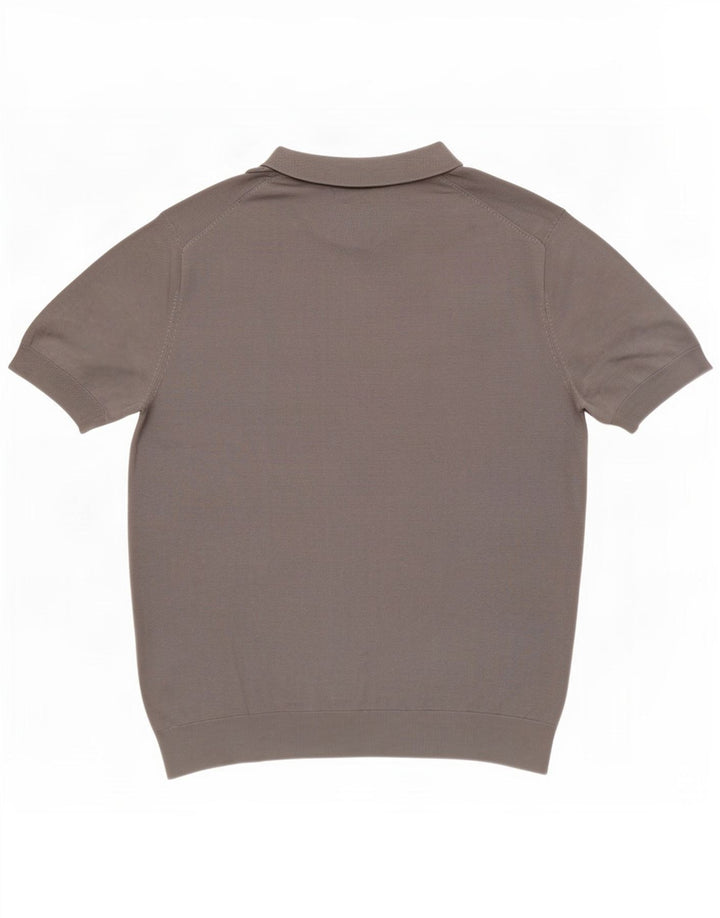 Zara Poloshirt til mænd Large Grey Lyocell