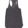 J. CREW Womens Vest Top UK 10 Small Navy Blue Striped Cotton Vintage J. Crew and Second-Hand J. Crew from Messina Hembry 