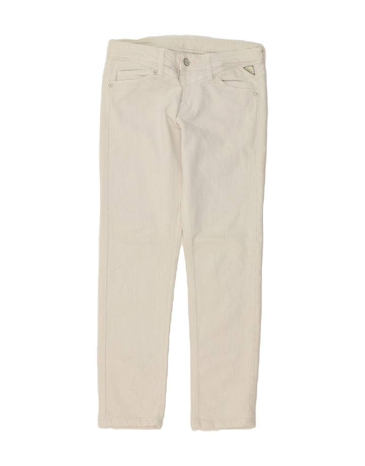 REPLAY Mens Slim Jeans W29 L28 White Cotton Vintage Replay and Second-Hand Replay from Messina Hembry 