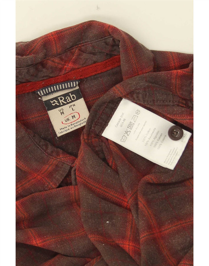 Rab herre flannel skjorte medium rød ternet bomuld