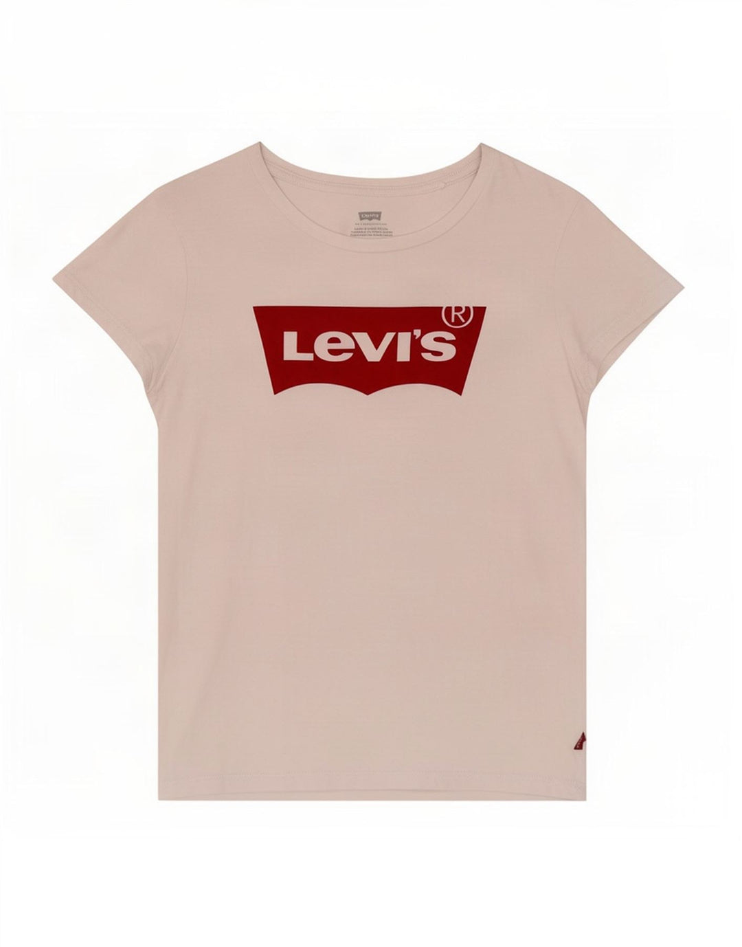 Levi's Grafisk T-shirt top til kvinder UK 12 Medium White