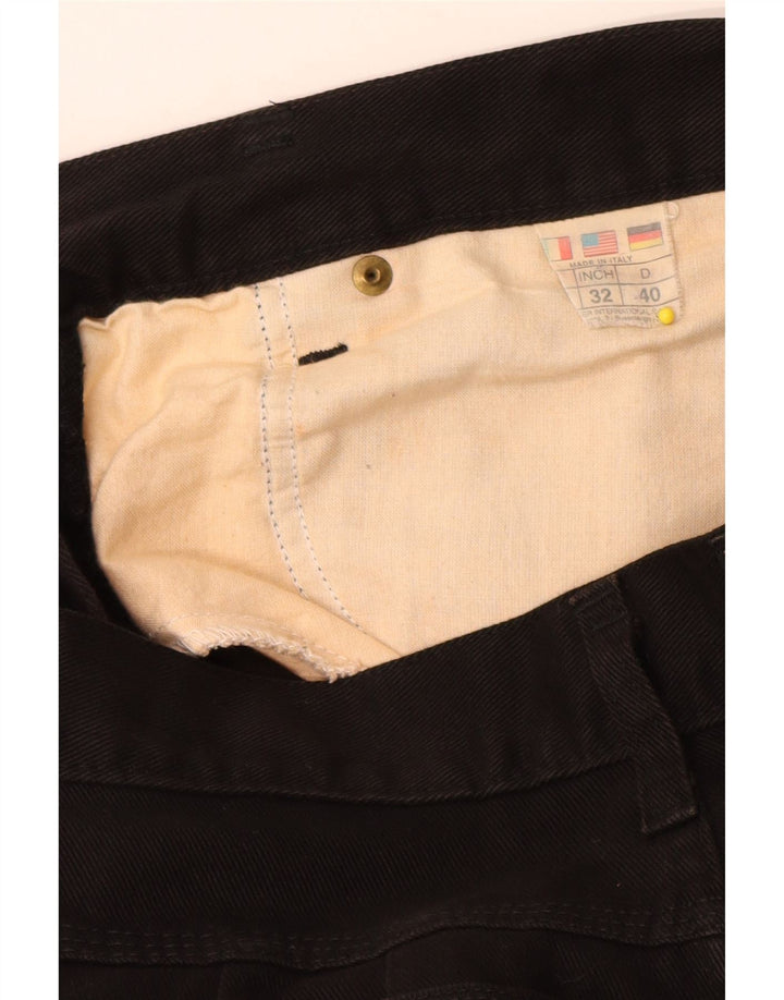 Roccobarocco Womens Tapered Jeans EU 40 Medium W32 L30 Sort