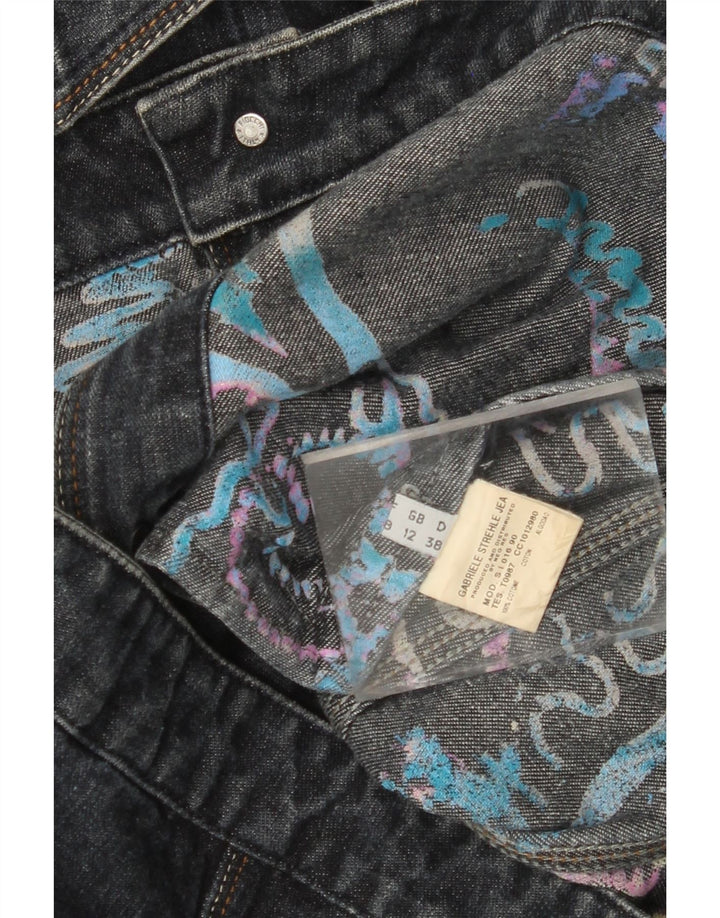 STRENESSE GABRIELE STREHLE Dame denimjakke UK 12 Medium Navy Blue