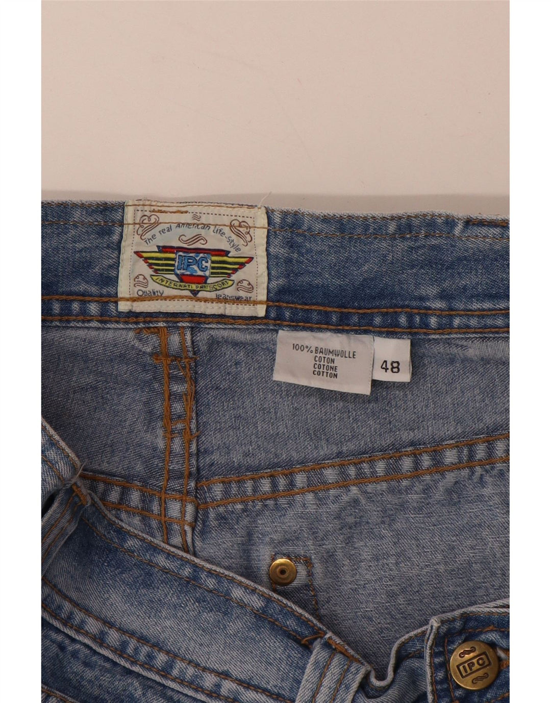 Denimshorts til mænd EU 48 Medium W30