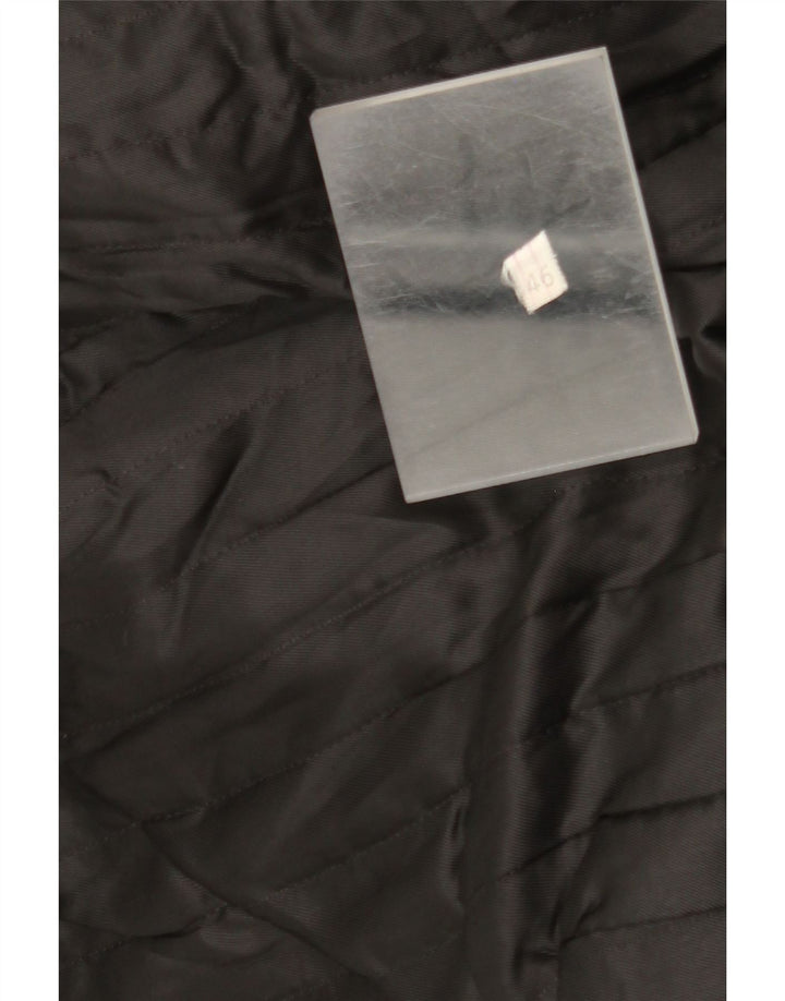 Vintage læderfrakke til kvinder IT 46 Large Black