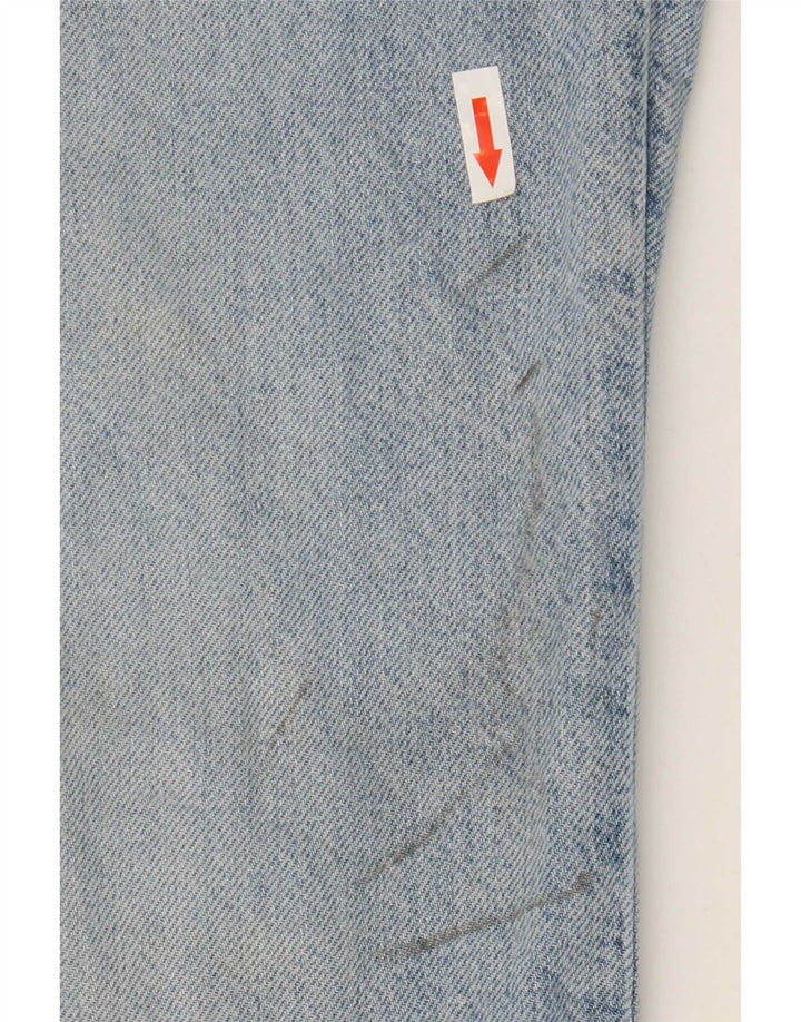 Lee Kvinder Højhøjde Løse Jeans US 9 Medium W30 L26 Blå Bomuld