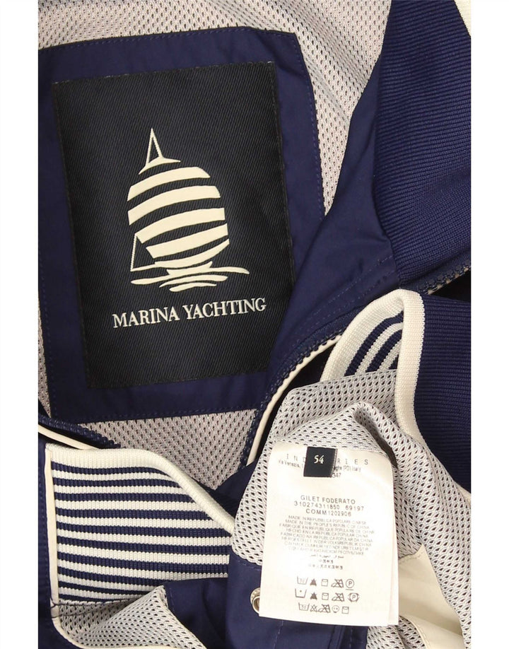 Marina Yachting Herre Gilet IT 54 2XL Navy Blue Polyester