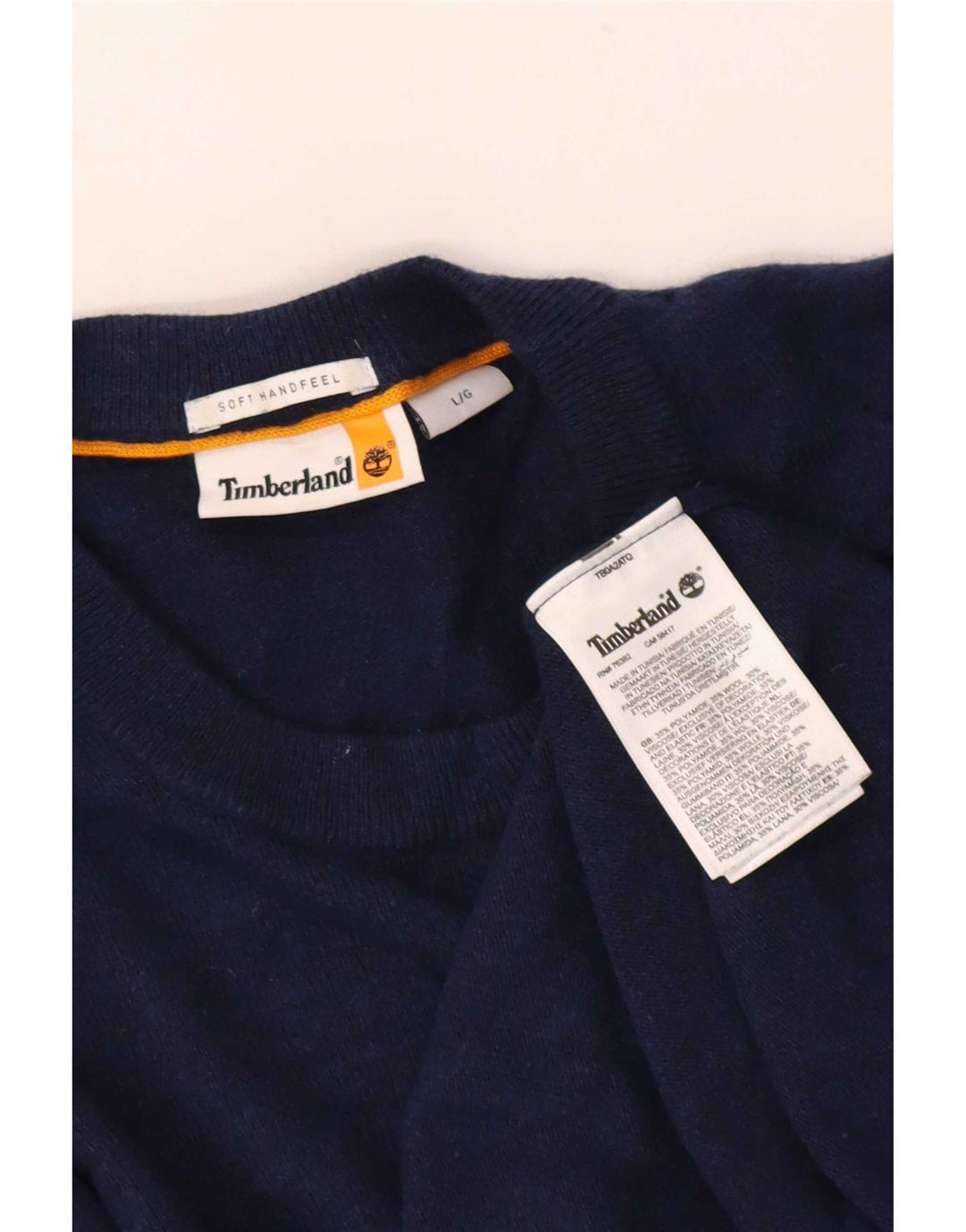 Timberland Herre rund hals sweater stor marineblå polyamid