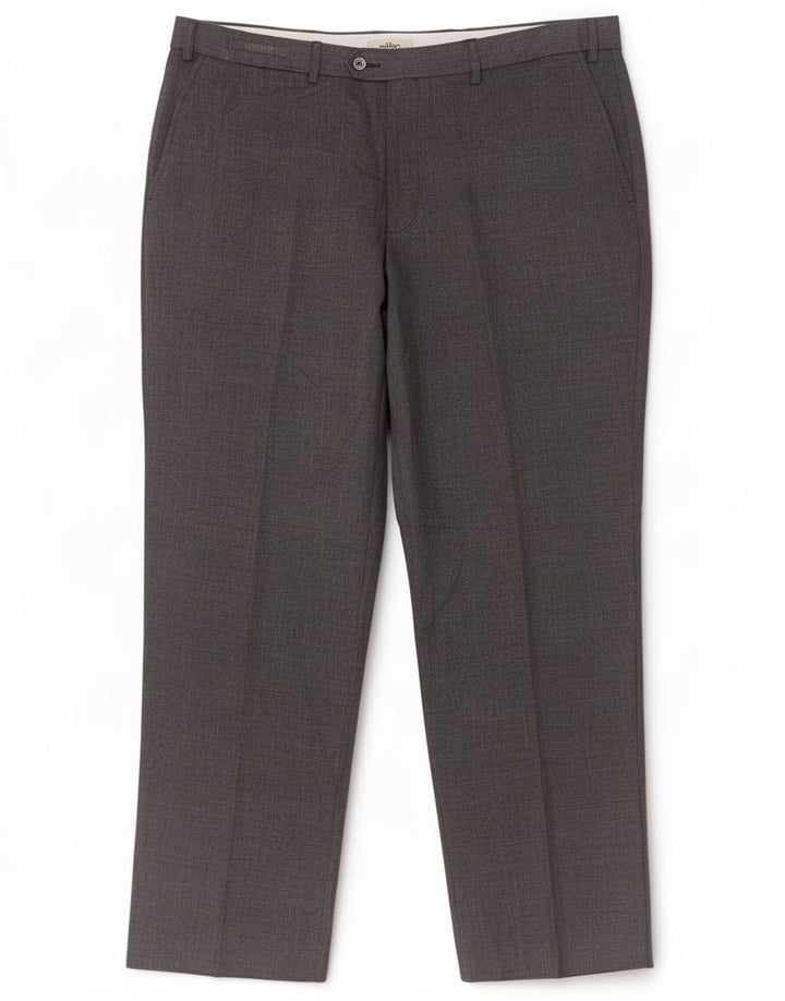 Marks & Spencer Straight Suit Bukser til mænd W38 L31 Blå polyester