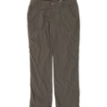 EDDIE BAUER Womens Straight Cargo Trousers US 8 Medium W34 L32 Grey Nylon Vintage Eddie Bauer and Second-Hand Eddie Bauer from Messina Hembry 