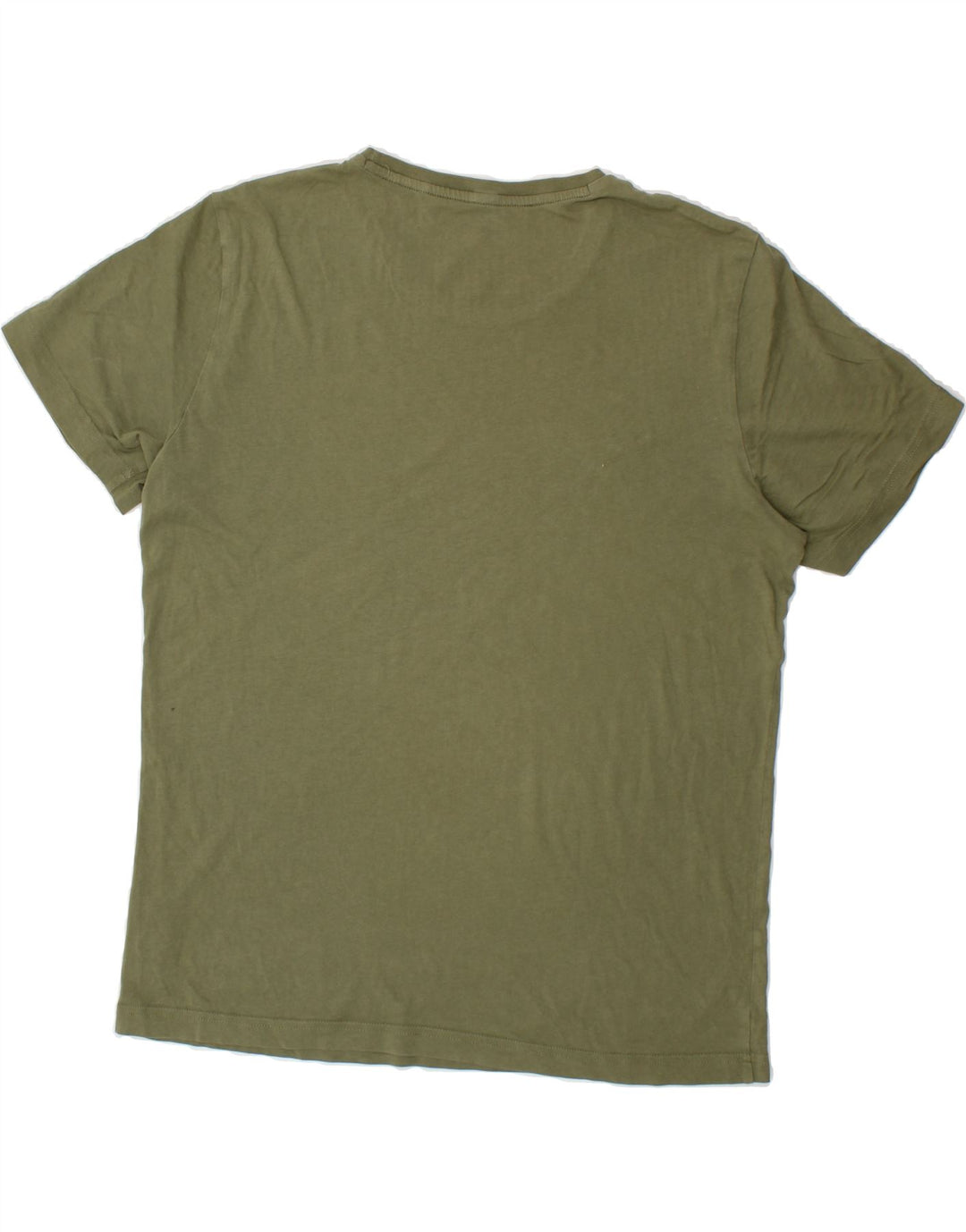 PUMA Mens Graphic T-Shirt Top Large Khaki Cotton Vintage Puma and Second-Hand Puma from Messina Hembry 