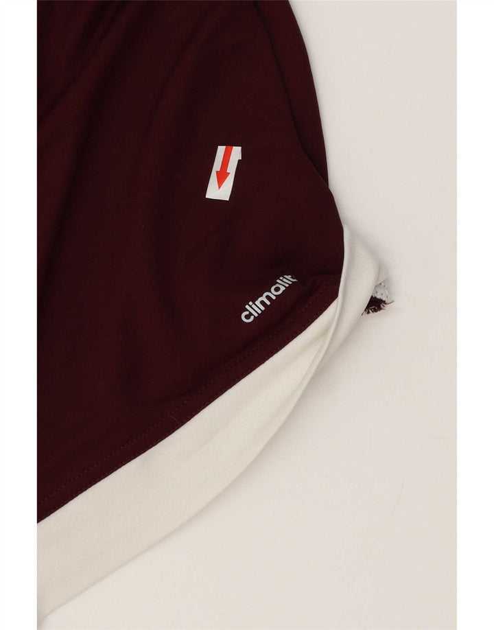 Adidas Herre Climalite T-Shirt Top Stor rødbrun polyester
