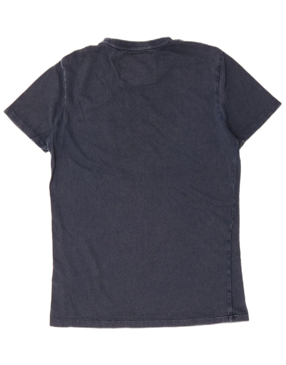 SUPERDRY Mens T-Shirt Top Medium Navy Blue Cotton