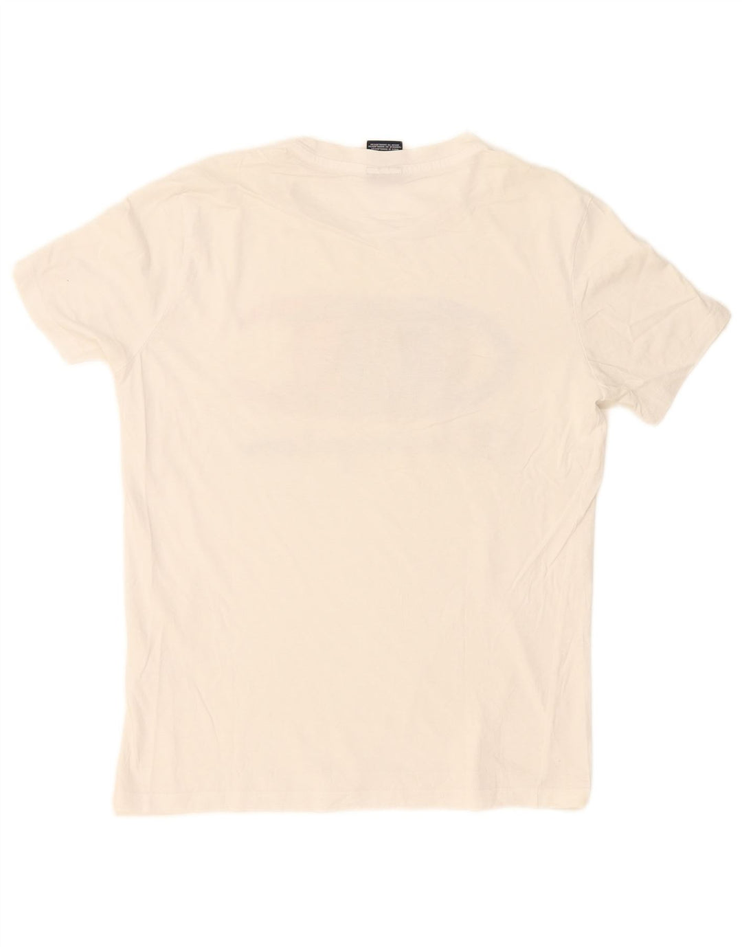 Champion Herre Grafisk T-Shirt Top Lille Hvid