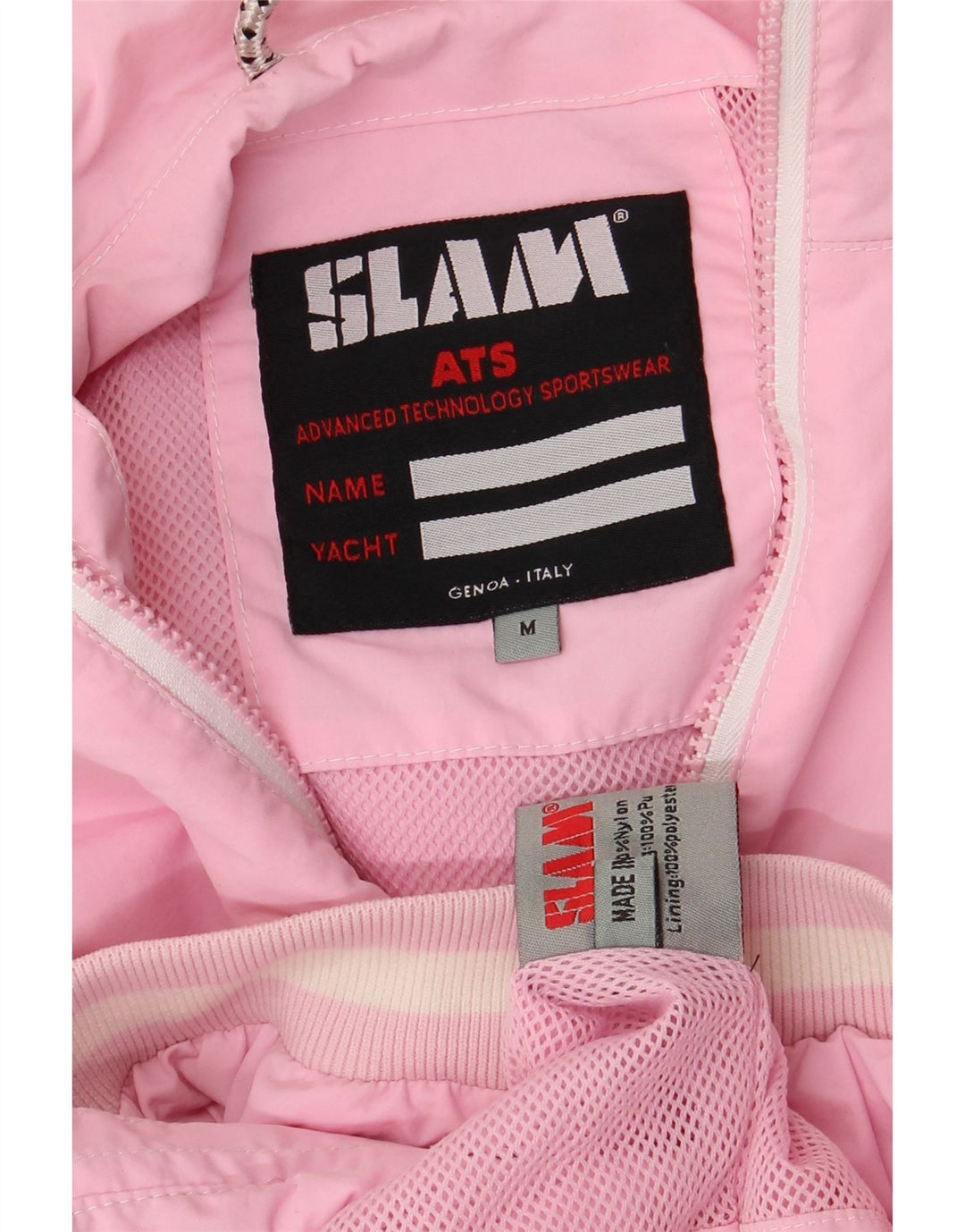 SLAM Træningsdragt topjakke til kvinder UK 14 Medium Pink Nylon