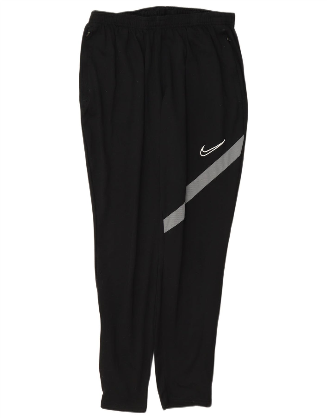 Nike Herre Dri Fit træningsdragt Bukser Large Black Colourblock Polyester