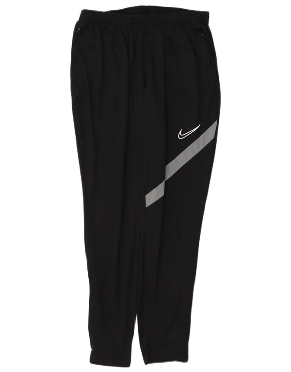 Nike Herre Dri Fit træningsdragt Bukser Large Black Colourblock Polyester