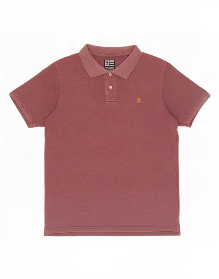 Pickwick herre poloshirt Medium Pink Bomuld
