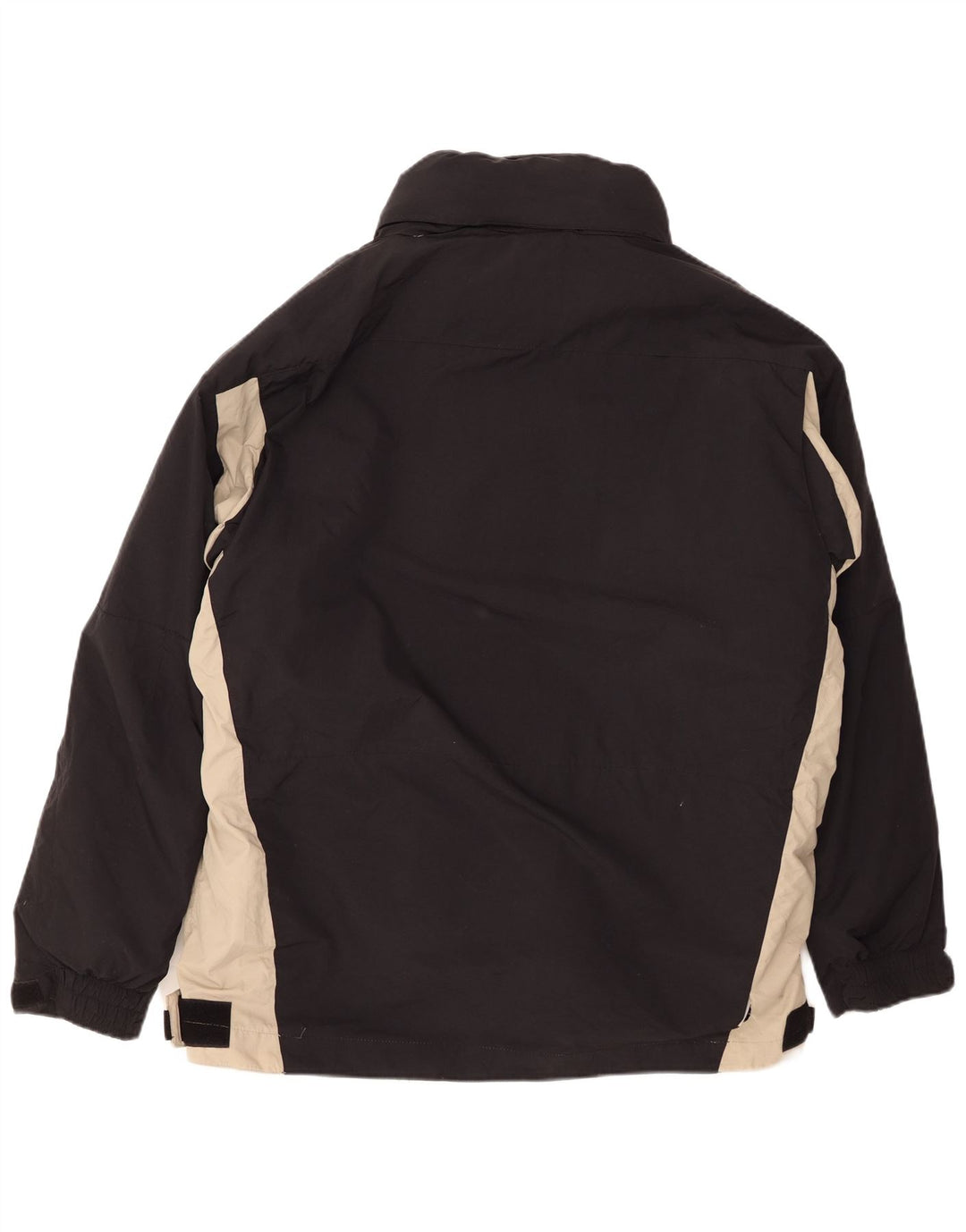 KAPPA Herre Loose Fit Windbreaker Jacket UK 40 Large Black Colourblock