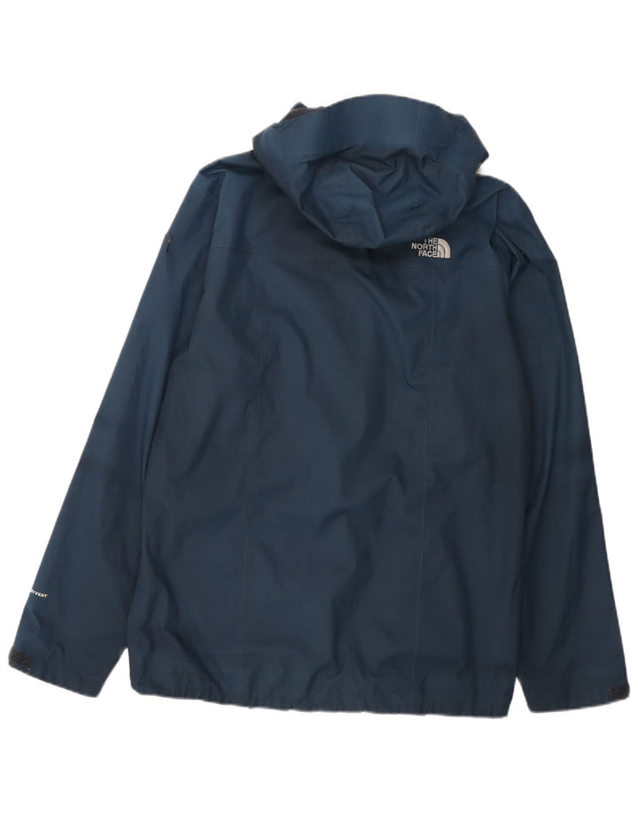 The North Face Regnjakke med hætte til mænd UK 38 Medium Navy Blue Polyester