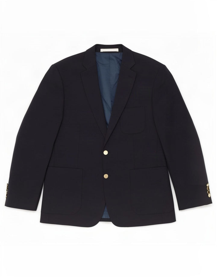 Marks & Spencer Herre 2-knaps blazerjakke UK 40 Medium Navy Blue