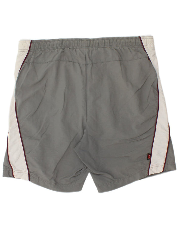 Nike Sportshorts til mænd UK 39/41 Medium Grey Colourblock Nylon