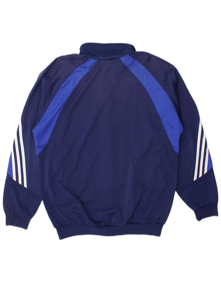 Adidas Herre Climalite Træningsdragt Topjakke UK 40/42 Medium Navy Blue